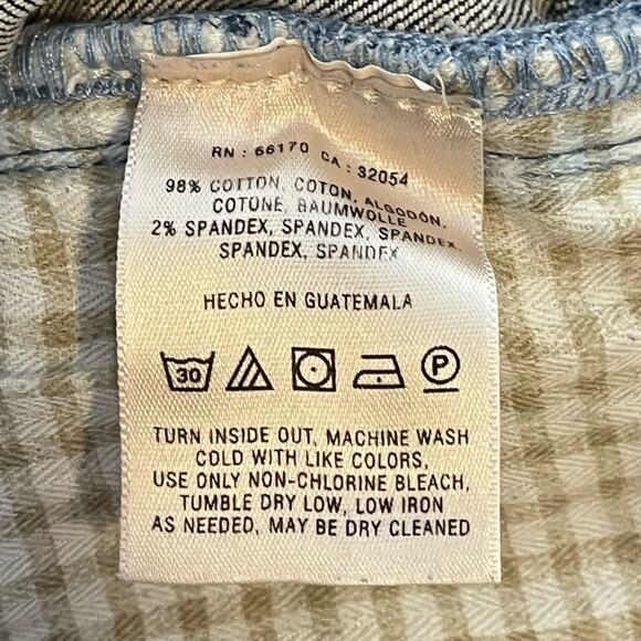 ANTHROPOLOGIE Pilcro Stet Jeans Size 28 Mid Wash Mid Rise - Picture 4 of 4